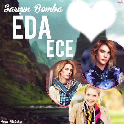 Eda Ece Fotomontage