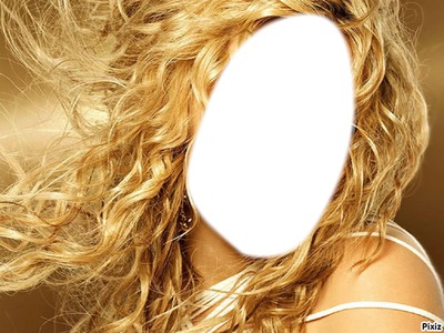blonde Fotomontasje