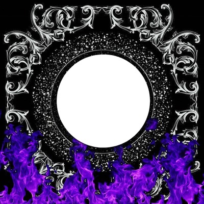 purple Fotomontage
