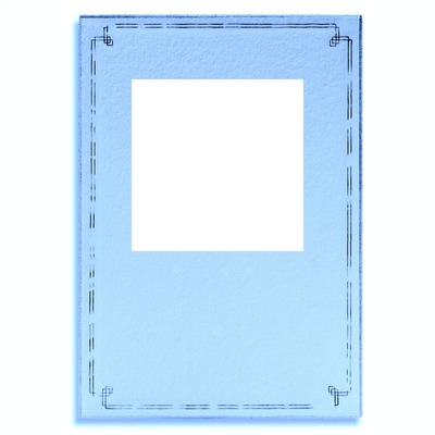blue baby boy luxury frame-hdh 1 Φωτομοντάζ