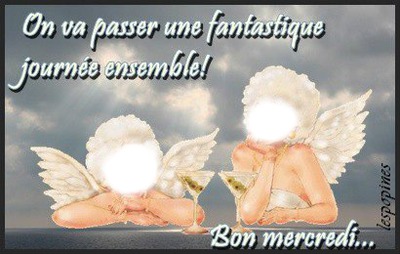 les anges フォトモンタージュ