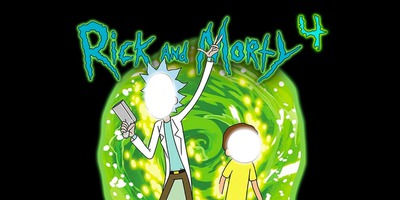 Rick and Morty 4 Fotomontáž
