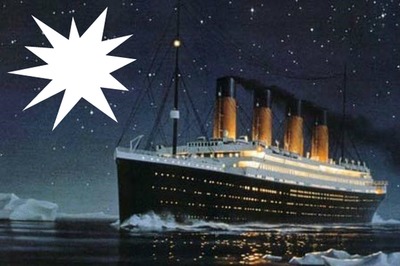 DMR - Titanic #A Viagem Fotomontāža