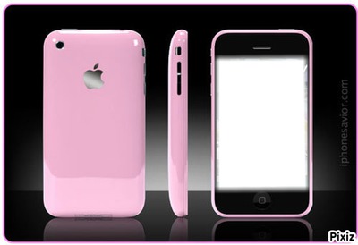 Pink Iphone Fotomontasje