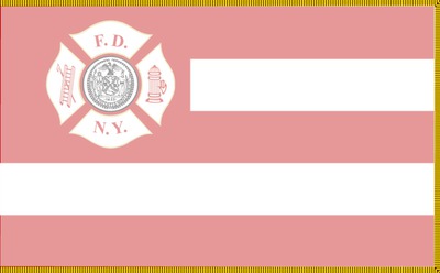 FDNY Flag Montaje fotografico