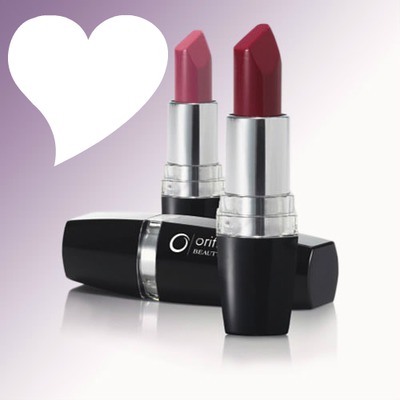 Oriflame Midnight Lipstick Fotomontáž
