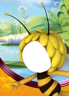 maya l'abeille Fotomontaža