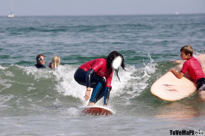 Surfing フォトモンタージュ