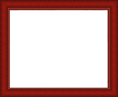 cadre rouge rectangulaire Photomontage