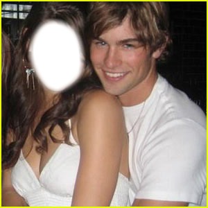 chace crawford with ashley greene Photo frame effect