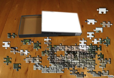 puzzle Fotomontáž