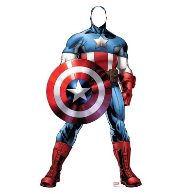 Captain America フォトモンタージュ