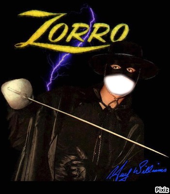 zorro Photo frame effect