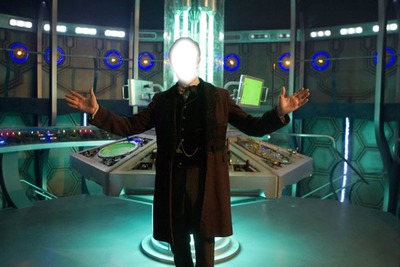 Doctor In The Tardis Photo frame effect
