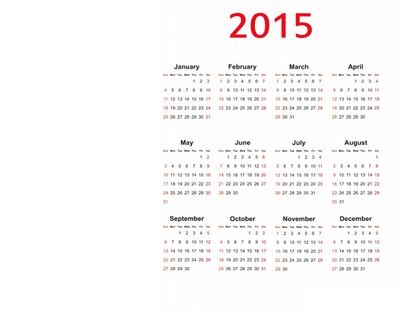 2015 Calendar Φωτομοντάζ