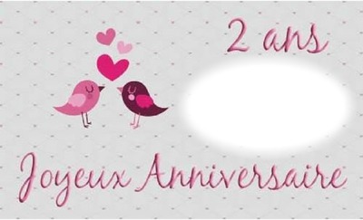 2 ans Photo frame effect