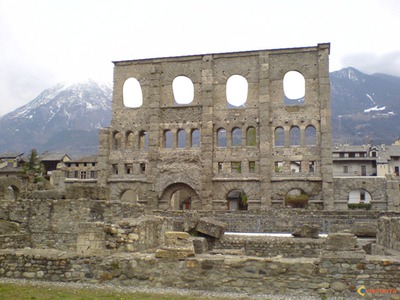 ruines Photomontage