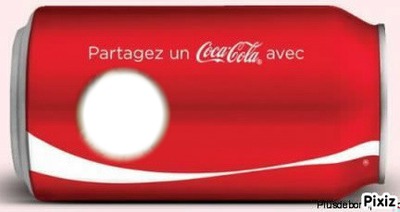 Coca cola Photo frame effect