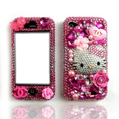 hello kitty bling casses Photomontage