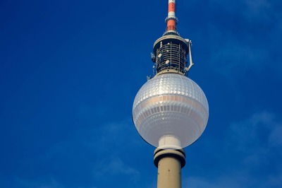 Fernsehturm berlin Valokuvamontaasi