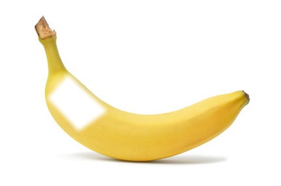 banania visage フォトモンタージュ