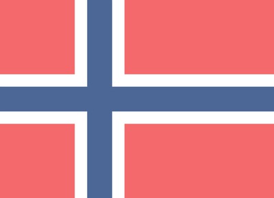 Norway flag Фотомонтажа