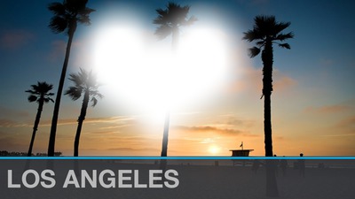 Los Angeles Fotomontaggio