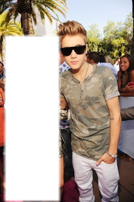 Justin Bieber Fotomontaż