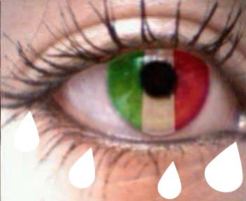 larmes italie Fotomontagem