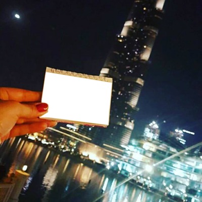 Burj Khalifa Valokuvamontaasi