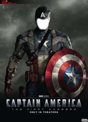 Captain America Fotomontaż