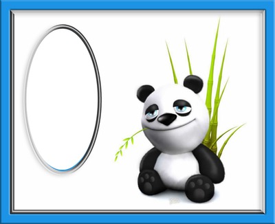 Panda G Fotomontage