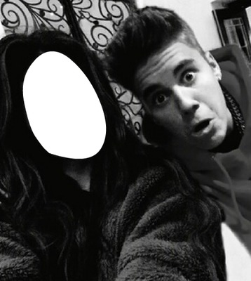 Justin Bieber and You Fotomontaža