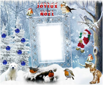 Ma créa Joyeux Noël Fotomontaż