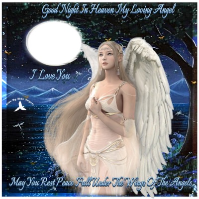 GOOD NIGHT ANGEL Fotomontáž