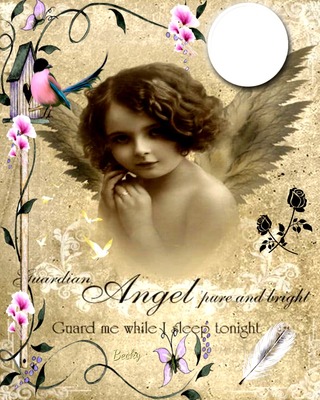 guardian angel Photomontage
