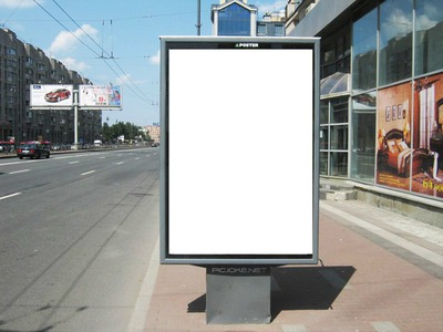Advertising photo Fotomontage