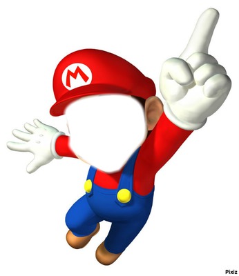 Super Mario Фотомонтажа