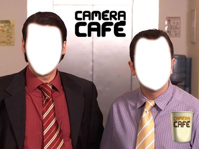 camera café Fotomontāža