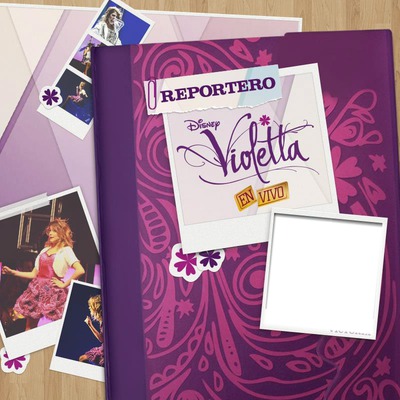 Violetta Fotomontagem