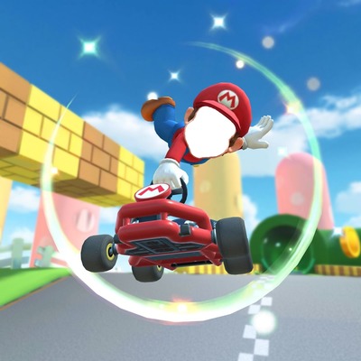 Mario Kart Φωτομοντάζ