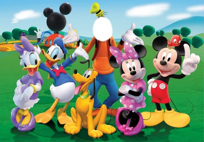 Mickey mouse Fotomontaggio