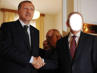 recep tayyip erdoğan Fotomontage