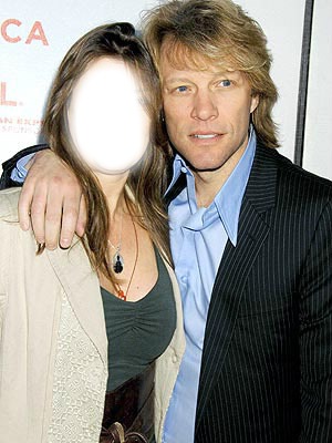 Bon Jovi Photo frame effect