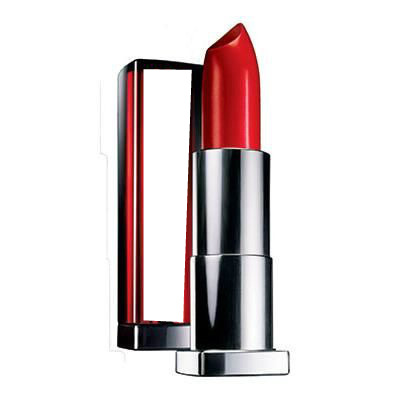 Maybelline Color Sensational Red Lipstick Photomontage