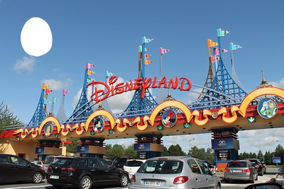 Disneyland Paris Photomontage
