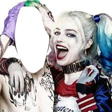 Suicide Squad Harley & Joker Photo frame effect