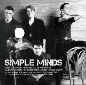 Simple Minds Fotomontage
