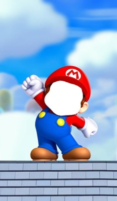 Mario Bros Фотомонтаж