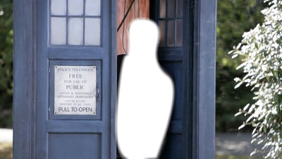 TARDIS Photo frame effect